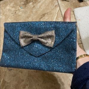 Small Sparkle Bow Clutch
